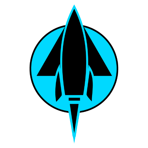 The Ignition Year Coaching rocket ship logo
