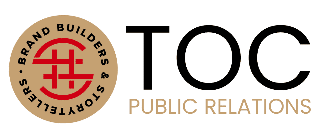 The TOC Public Relations logo